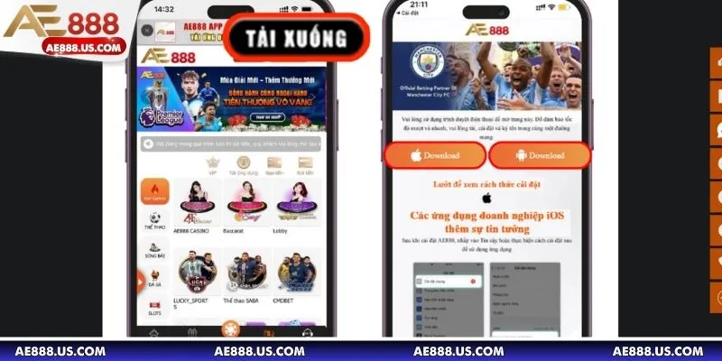 Các lưu ý cần thiết khi cài đặt app AE888 trên điện thoại