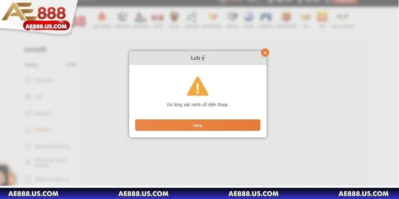Lỗi rút tiền là do giao dịch đang trong quá trình xử lý