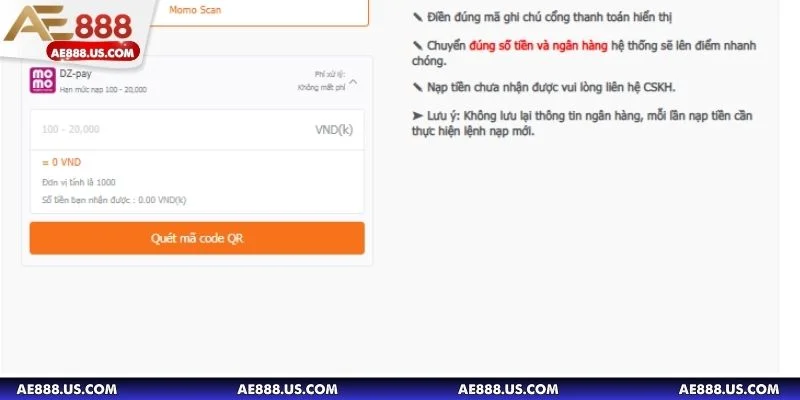 Người chơi cần kiểm tra thật kỹ tất cả các thông tin đã nhập