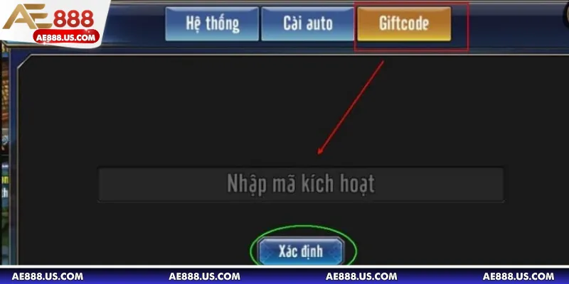 Nhập code AE888 góp phần giúp hội viên rinh thưởng khủng siêu giá trị