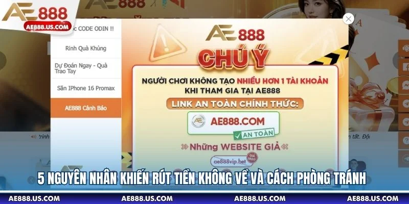 Rút Tiền Không Về
