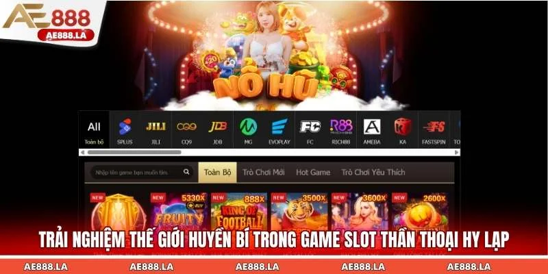Trải nghiệm thế giới huyền bí trong game slot thần thoại hy lạp