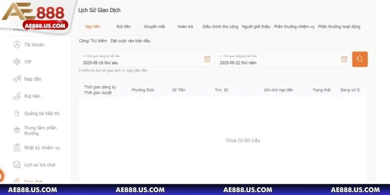 Việc lên điểm AE888 bằng USDT giúp hoàn tất giao dịch nhanh