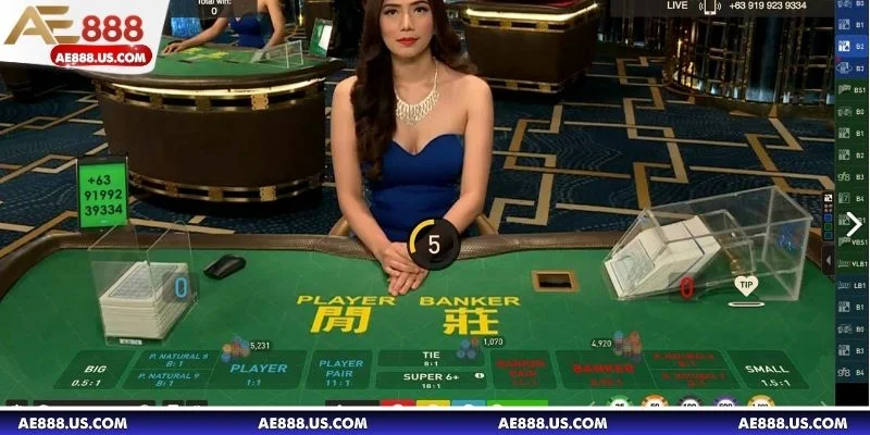 Bật mí 3 mẹo chơi Baccarat giúp tân binh ẵm thưởng lớn tại AE888