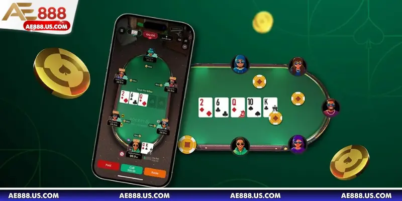 Trò chơi Poker cực kỳ phổ biến tại các sòng bạc và nền tảng cá cược trực tuyến