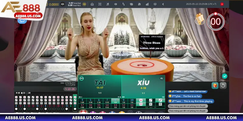Tài Xỉu online livestream sẽ có nhiều mức cược phụ hơn